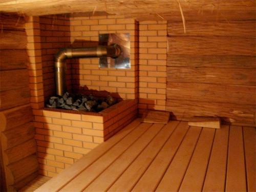 Кирпичная печь для бани с топкой из предбанника. Возведение кирпичной печи в бане – основные детали процесса