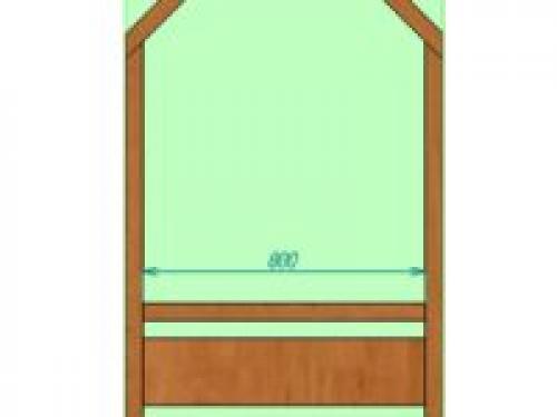 Детская кроватка домик своими руками чертеж. Кроватка-домик: чертежи, инструкция, как сделать своими руками