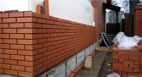 Обкладка облицовочным кирпичом. Особенности и разновидности облицовочного кирпича