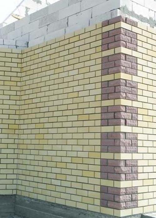 Обкладка облицовочным кирпичом газобетона. Как правильно обложить дом из газобетона облицовочным кирпичом