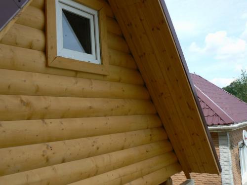 Оформление фронтона деревянного дома. Материалы для облицовки фронтона частного дома