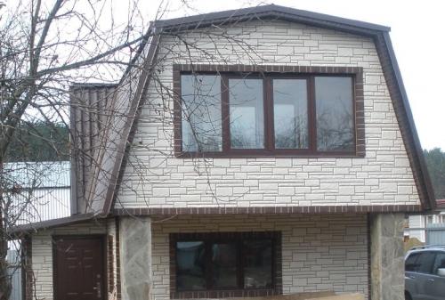 Оформление фронтона деревянного дома. Материалы для облицовки фронтона частного дома 06 Оформление фронтона деревянного дома. Материалы для облицовки фронтона частного дома 06