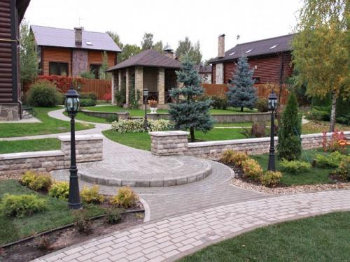 Дизайн небольшого участка возле частного дома. Чем разграничить зоны в саду 12 Дизайн небольшого участка возле частного дома. Чем разграничить зоны в саду 12