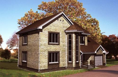 Гараж сверху дом. Гараж в частном доме: все за и против (120 фото). Варианты эффективной планировки дома с гаражом