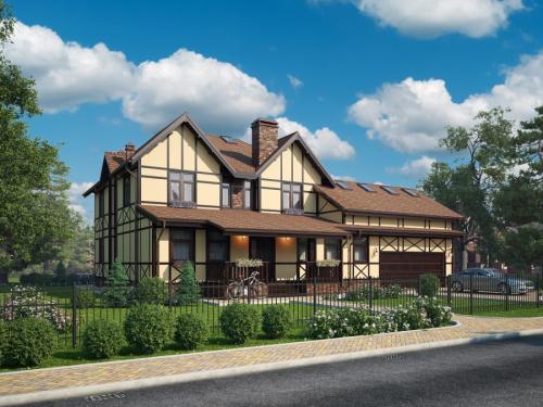 Гараж сверху дом. Гараж в частном доме: все за и против (120 фото). Варианты эффективной планировки дома с гаражом