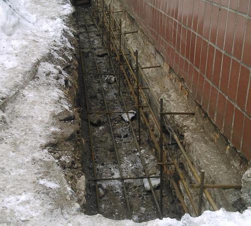 Укрепление фундамента кирпичного дома. Особенности укрепления фундамента кирпичного дома