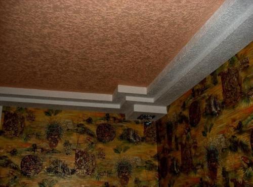 Отделка потолков в частном доме варианты. Особенности 07