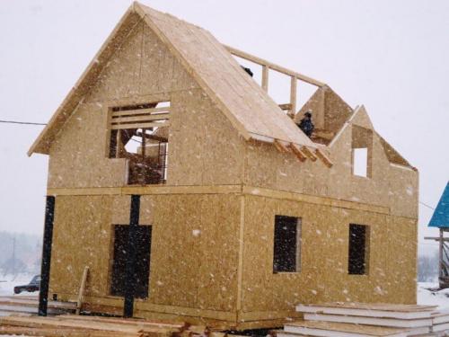 Как построить дом из ОСБ панелей своими руками. Улучшенные качества натурального дерева в ОСБ панелях