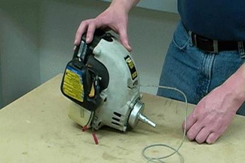 Как устроена бензокоса. Устройство аппарата 06 Как устроена бензокоса. Устройство аппарата 06