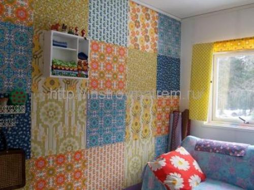 Оклейка клеенкой стен. Порядок работ при монтаже клеенки 05 Оклейка клеенкой стен. Порядок работ при монтаже клеенки 05