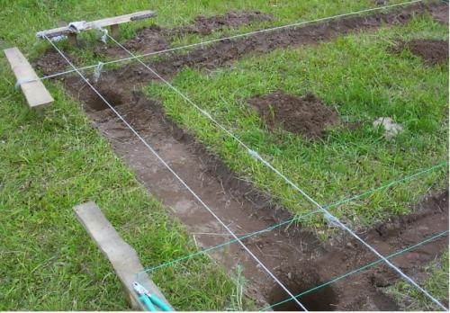 Как сделать фундамент под дом своими руками. Разметка места под будущий фундамент