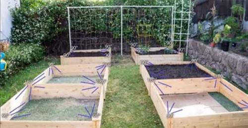 Сделать грядки. Как сделать высокие грядки своими руками.