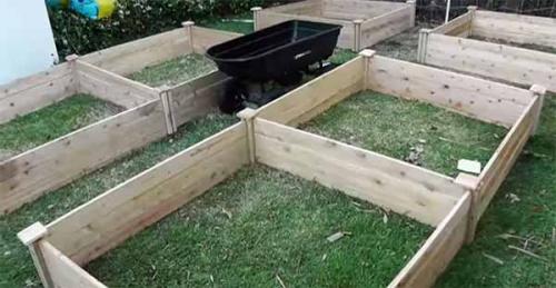 Сделать грядки. Как сделать высокие грядки своими руками.