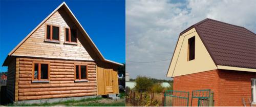 Как оформить фронтон крыши. Варианты устройства фронтонов 08