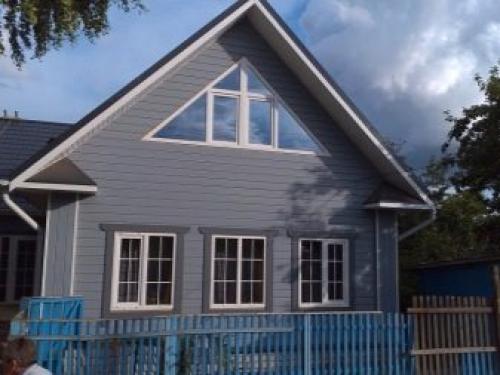 Как оформить фронтон крыши. Варианты устройства фронтонов 15