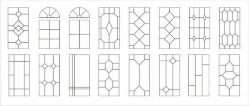 Накладные шпросы для пластиковых окон. Разделители на пластиковые окна