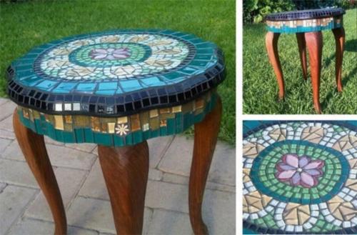 Старая плитка. Необычное и полезное применение остатков кафельной плитки на даче