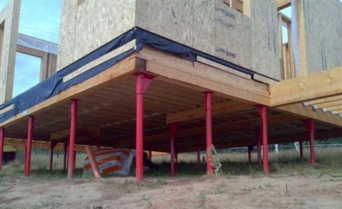 Столбчатый фундамент свайный. Преимущества решения 02 Столбчатый фундамент свайный. Преимущества решения 02