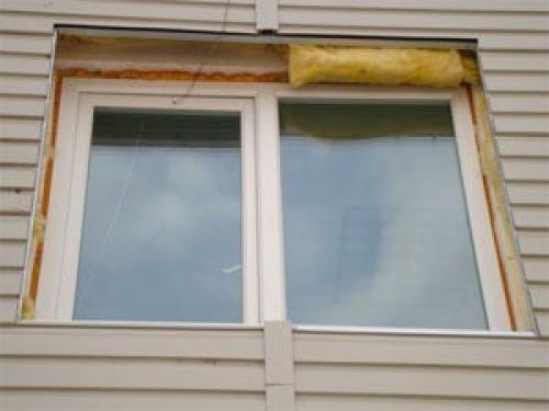 Откосы на окна наружные. Наружные откосы, как насущная необходимость