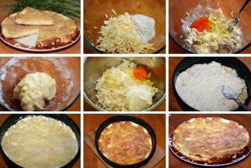 Пирог Хачапури (Пирог с брынзой или сулугуни)