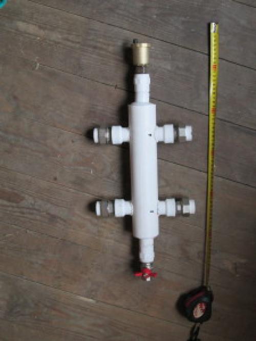 Гидрострелка из полипропилена – элемент в системе отопления частного дома
