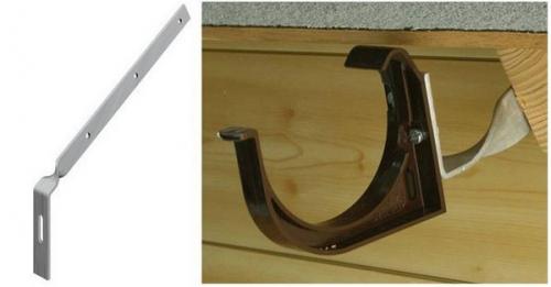 Как установить водосток на готовую крышу. 8 способов установить водостоки, если крыша уже покрыта