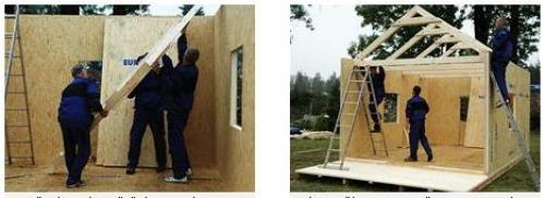 Домик из ОСБ своими руками. Каркасный дом из ОСБ: технология строительства 27