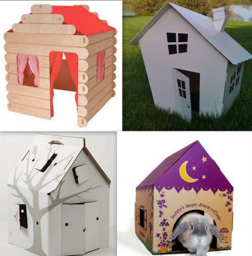 Дом из бумаги своими руками. Домик из бумаги — современные идеи и рекомендации, как просто и быстро сделать домик (100 фото)
