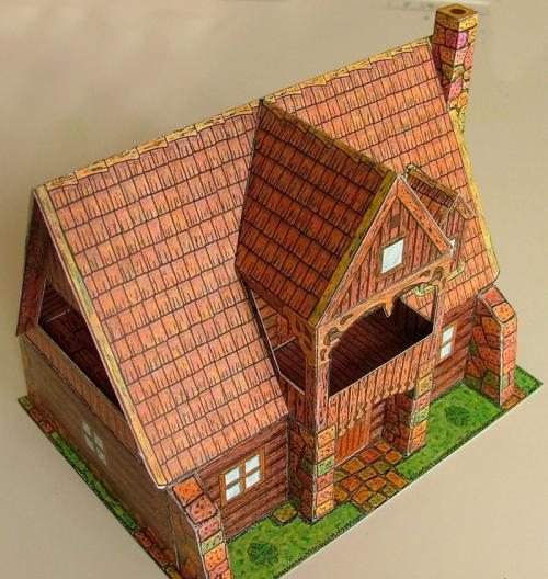 Дом из бумаги своими руками. Домик из бумаги — современные идеи и рекомендации, как просто и быстро сделать домик (100 фото)