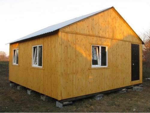 Как быстро и недорого построить ДОМ на участке. Как построить дешевый дачный ДОМ