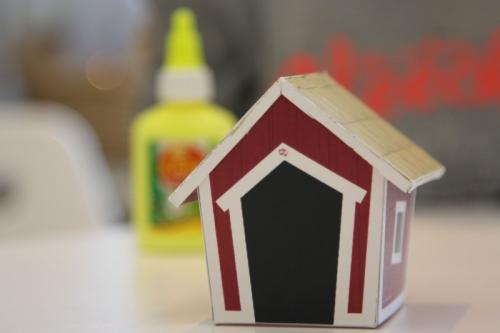 Дом из бумаги своими руками. Домик из бумаги — современные идеи и рекомендации, как просто и быстро сделать домик (100 фото)