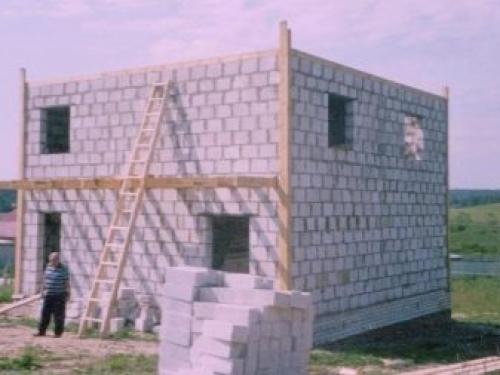 Как быстро и недорого построить ДОМ. Дом из камня 13
