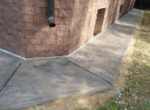 Отмостка вокруг старого дома. Отмостка вокруг дома