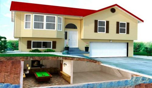 Дом с подвалом. Дорого ли строить дом с подвалом?