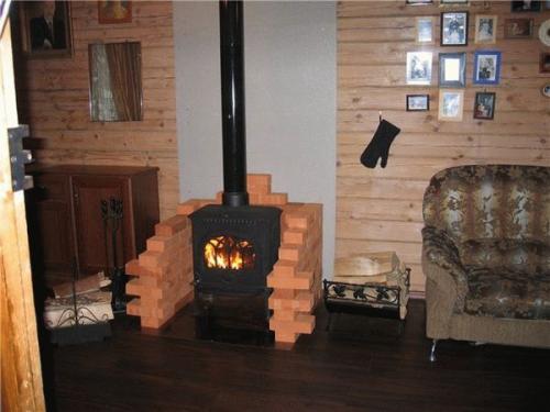 ГВЛ для печи. Чем можно отделать стену за печкой в сауне