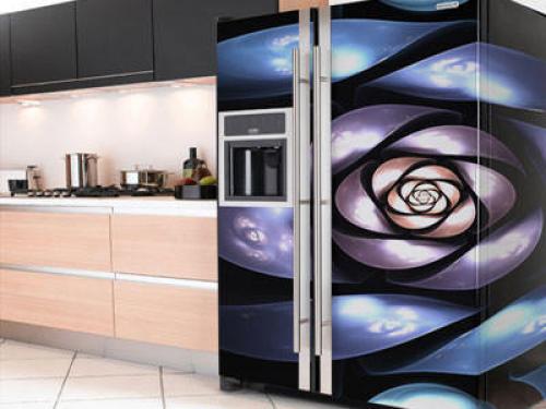 Винилография на холодильник. Декор холодильника: как сделать его изюминкой интерьера кухни