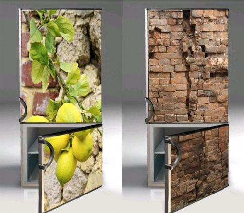 Винилография на холодильник. Декор холодильника: как сделать его изюминкой интерьера кухни