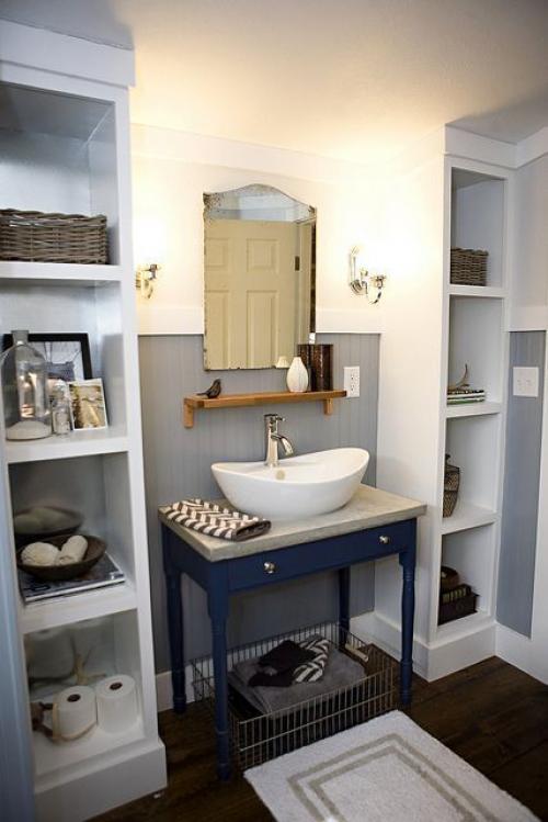 Где должны висеть мочалки в ванной. 15 советов по компактному хранению вещей в ванной в закладки 3