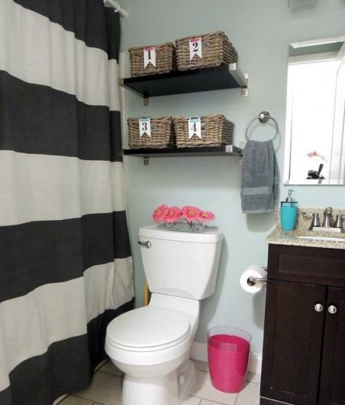 Где должны висеть мочалки в ванной. 15 советов по компактному хранению вещей в ванной в закладки 3