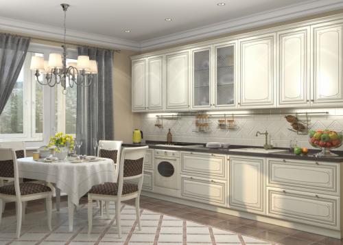 Кухня с зоной отдыха. Основные постулаты зонирования на кухне 04