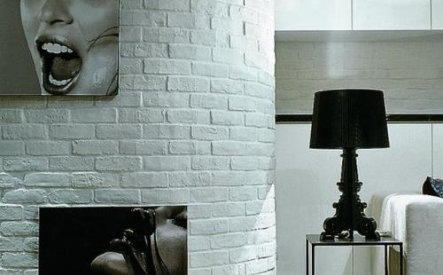 Как сделать стену в квартире под кирпич. Отделка стен под кирпич: стилистика помещения и дизайн 29