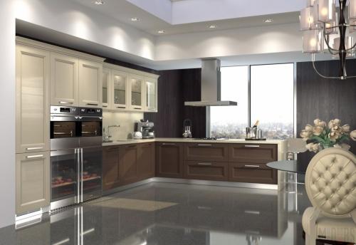 Кухня с зоной отдыха. Основные постулаты зонирования на кухне 05