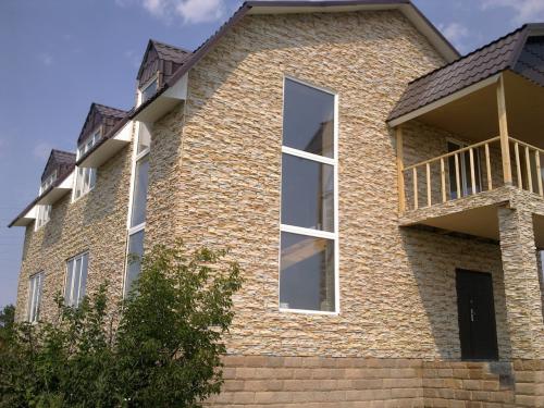 Новые виды отделки фасадов. Отделка фасада камнем