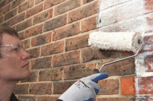 Чем покрасить кирпичную стену снаружи. Прежде чем покрасить силикатный кирпич