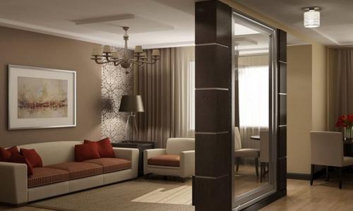 Идеи для квартиры студии. Квартира студия с одним окном