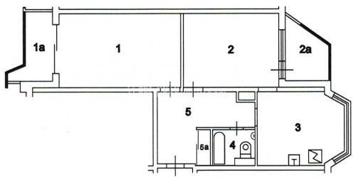 Планировка 3-х комнатной квартиры 65 м2. 2-комнатные квартиры