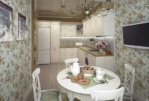 Стиль прованс в интерьере своими руками. Отделка 02