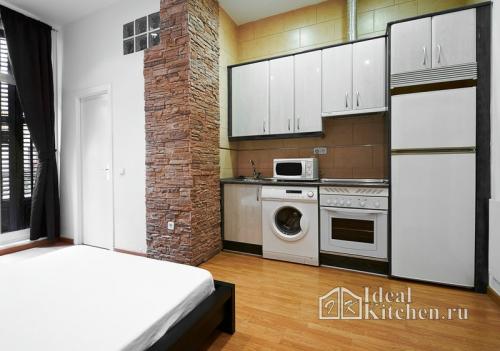 Мини-кухня без мойки. Мини кухни – экономим пространство по-максимуму