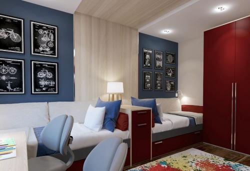 Ремонт коридора в доме . Какой выбрать стиль и дизайн интерьера трехкомнатной квартиры П44Т