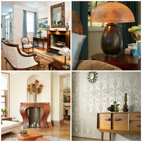 Ванная в стиле арт нуво. 8 великолепных способов оформления интерьера в стиле ар-нуво